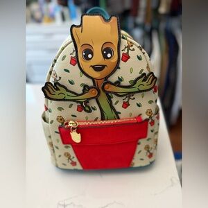 Marvel Disney Groot Loungefly Guardians of the Galaxy Mini Backpack